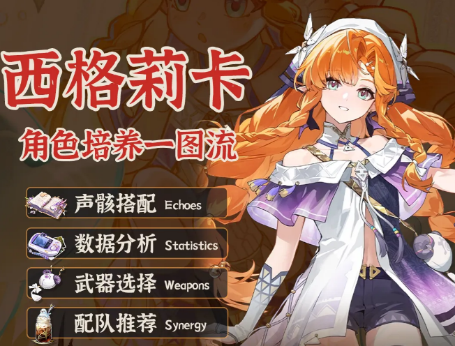 鸣潮3.2版本上线：西格莉卡最新培养详解