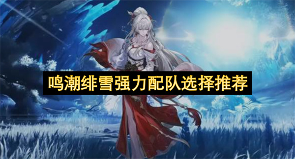 鸣潮绯雪队伍体系搭配思路_鸣潮绯雪队友上阵推荐