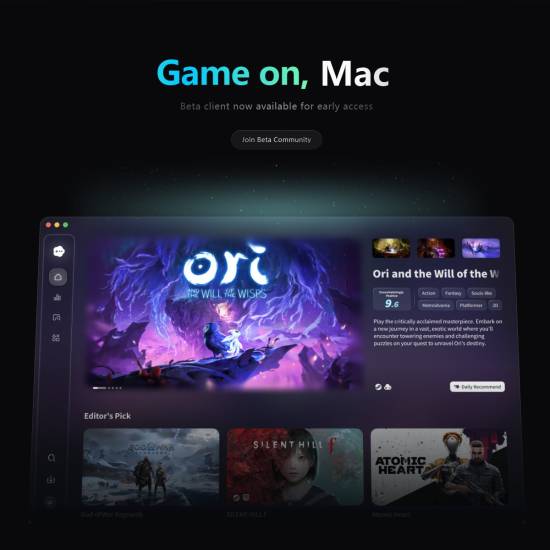 盖世小鸡推出GameHub软件，可畅玩Steam Windows游戏：Mac用户福音来了