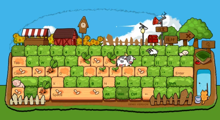 农场经营居然需要靠键盘打字，MilkwayStudio新作登陆PC