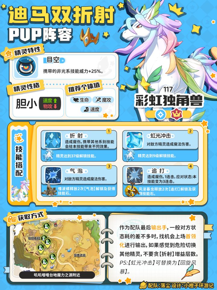 洛克王国pvpT0马迪双折射平衡配队攻略