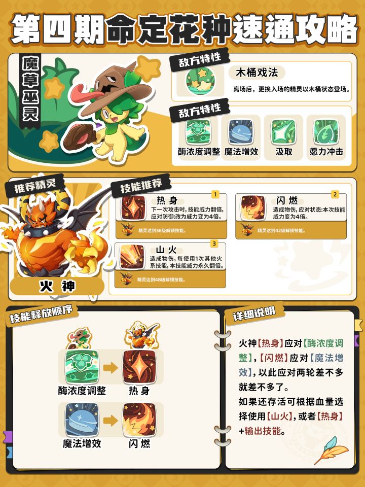 洛克王国最新一期命定花种单精灵无脑速通攻略