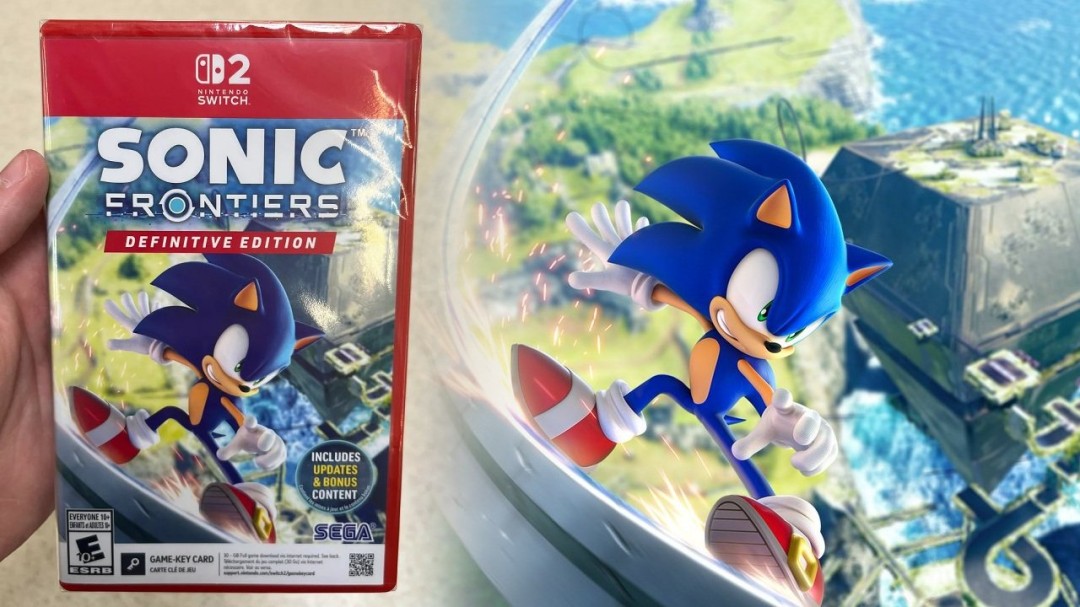提前曝光！《索尼克：未知边境 终极版》Switch2实体版现身Reddit，或将于6月23日发售