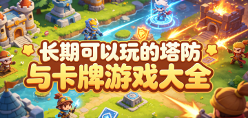 长期可以玩的塔防与卡牌游戏大全
