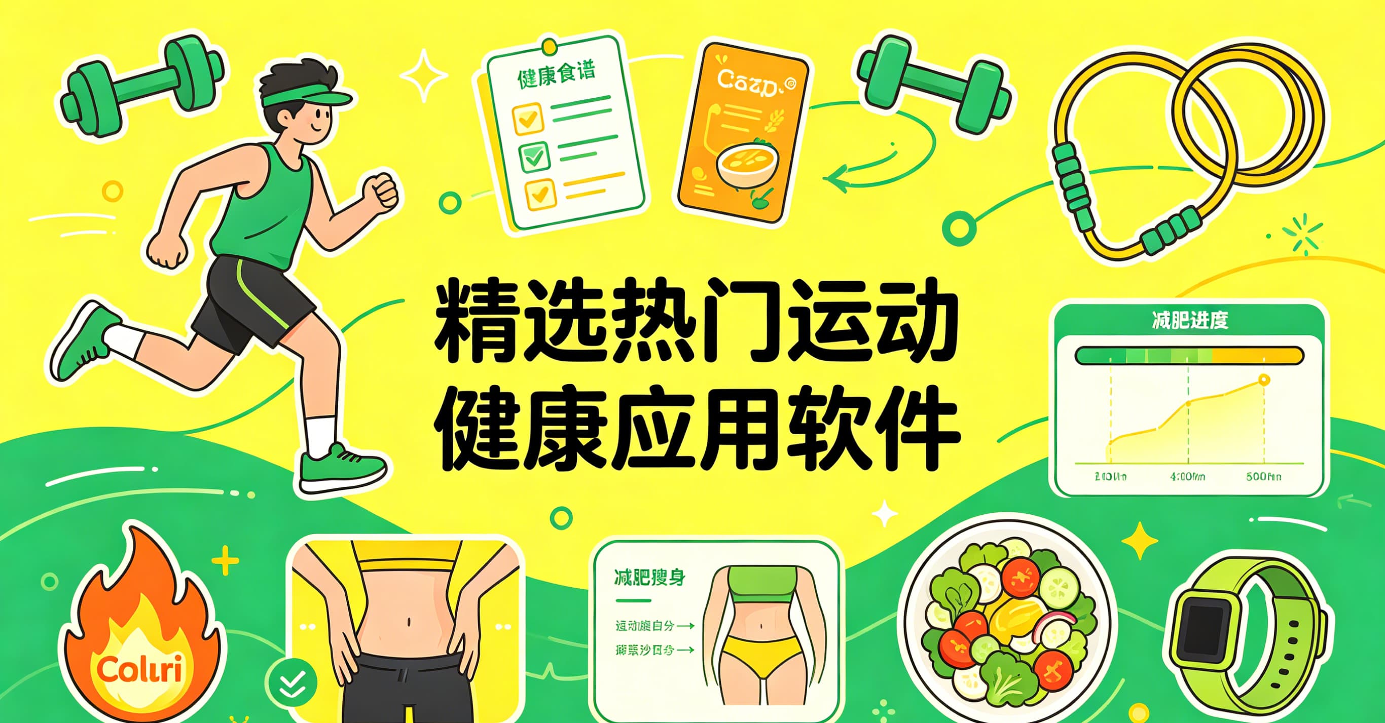 精选热门运动健康应用软件