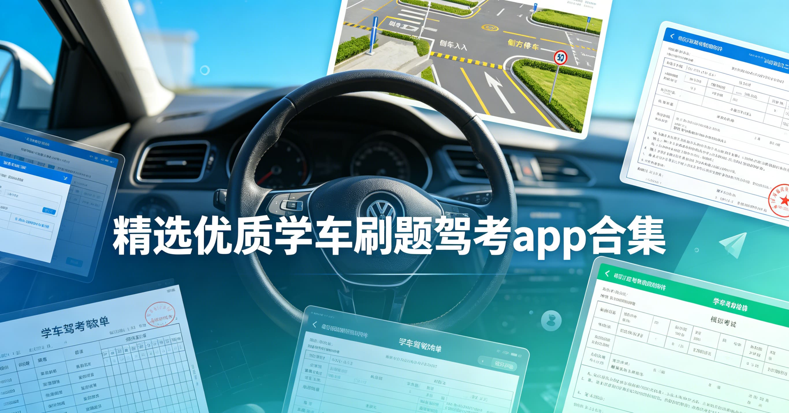 精选优质学车刷题驾考app合集