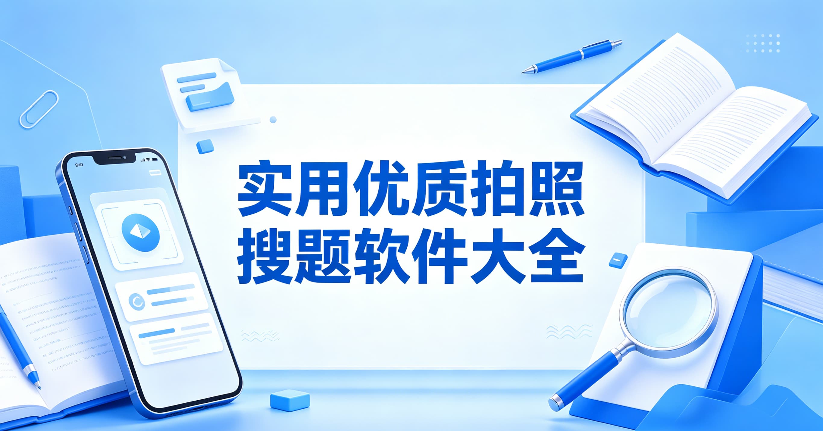 实用优质拍照搜题软件大全