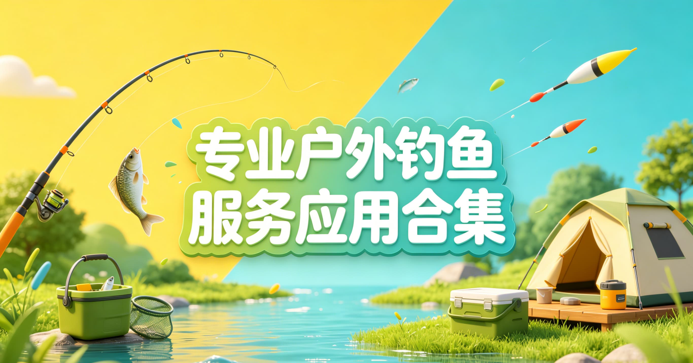 专业户外钓鱼服务应用合集