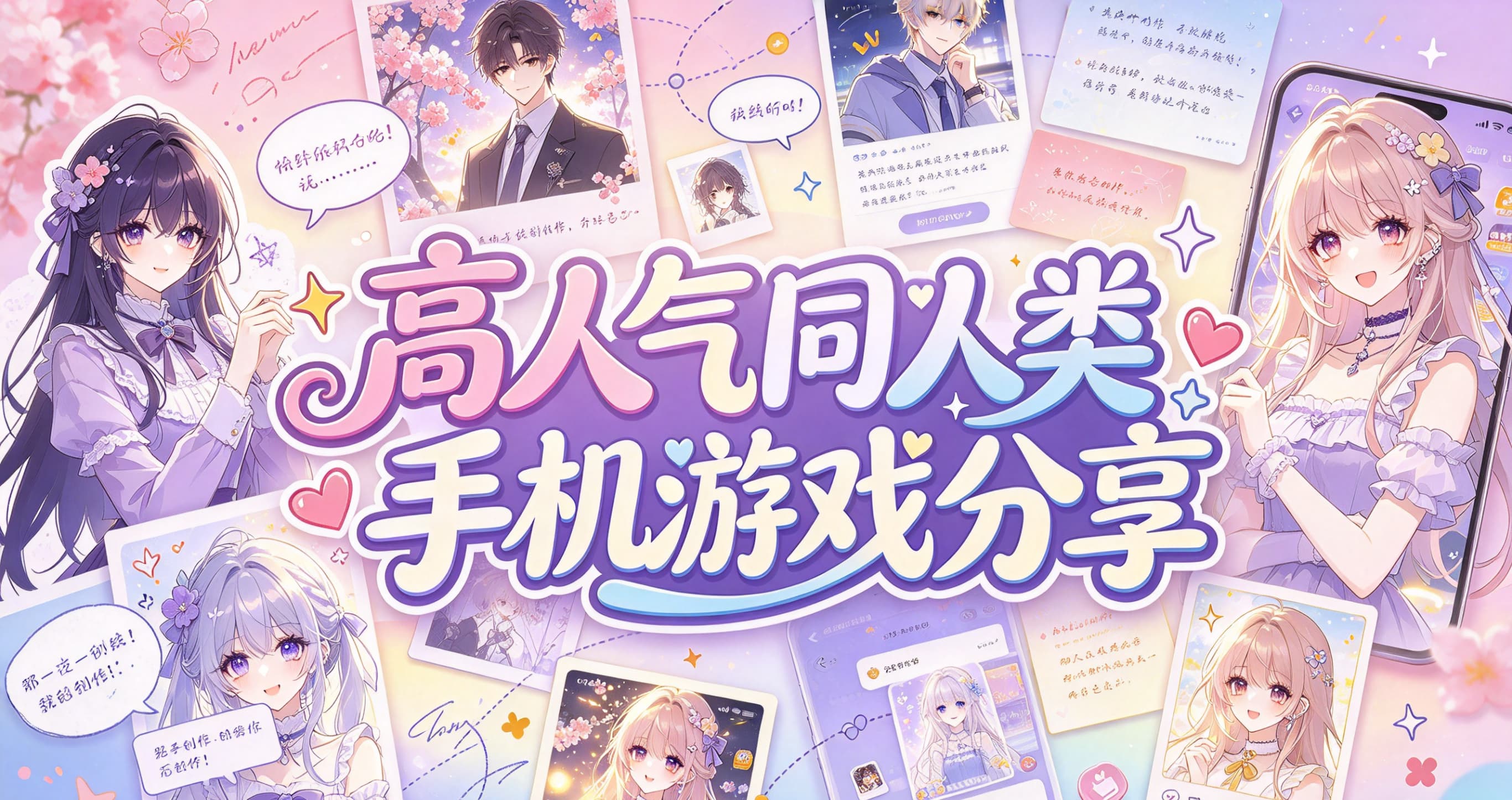 高人气同人类手机游戏分享