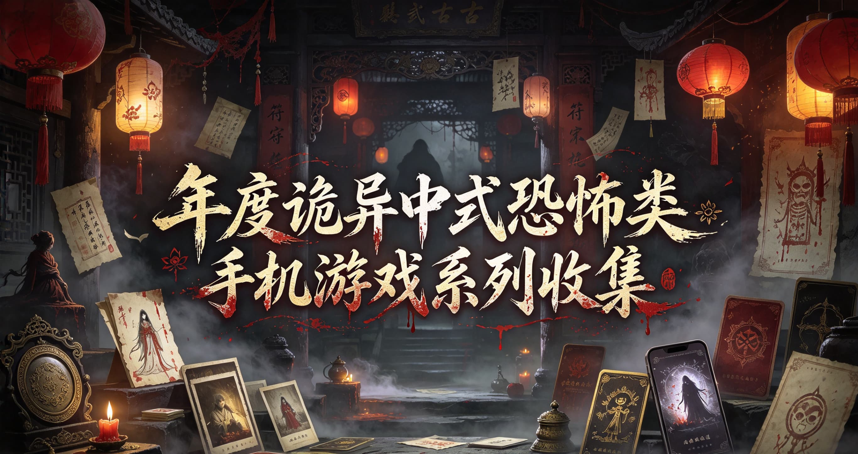 年度诡异中式恐怖类手机游戏系列收集