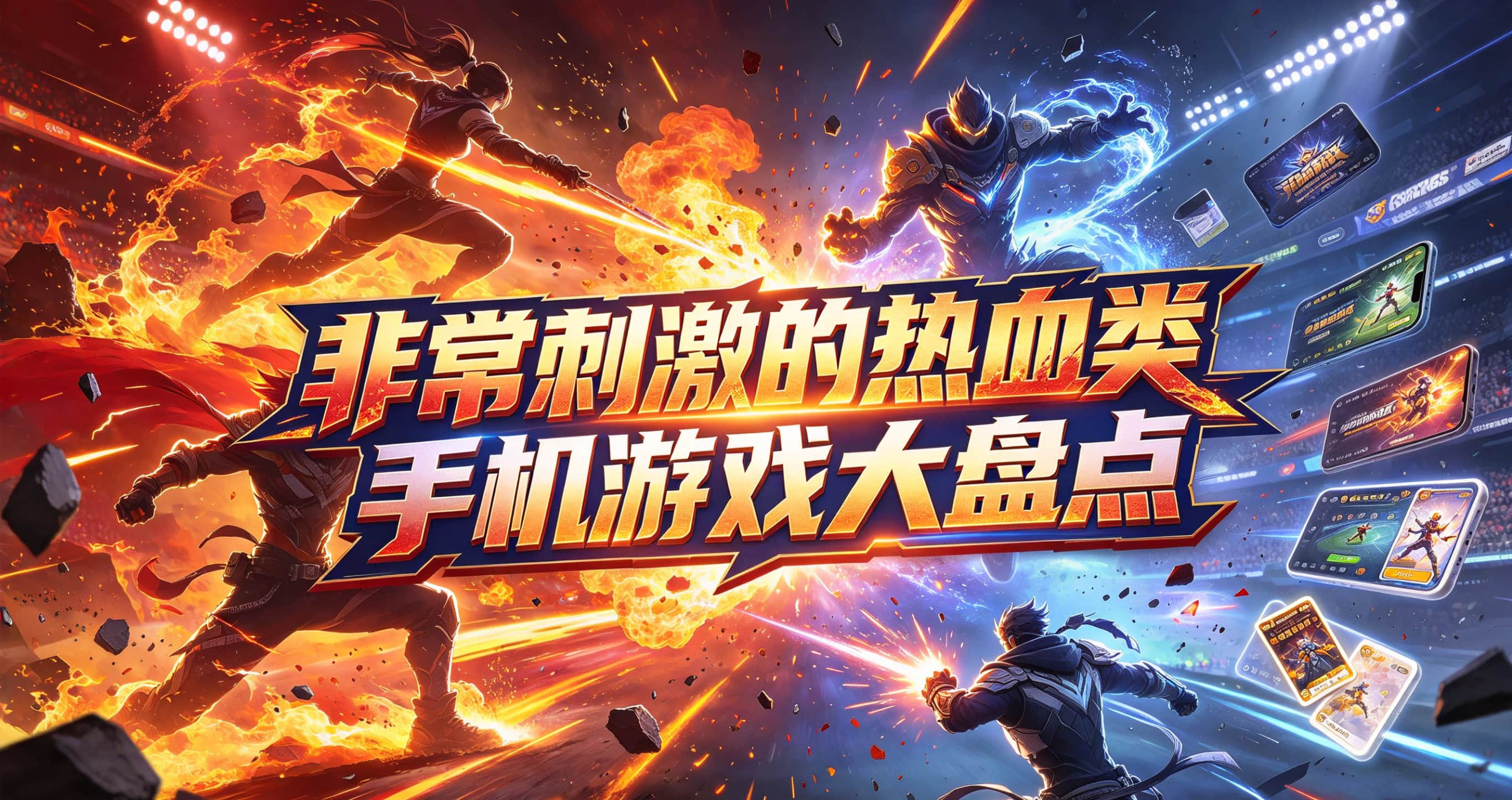 非常刺激的热血类手机游戏大盘点