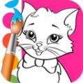 小猫着色