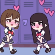 女子学校储物柜