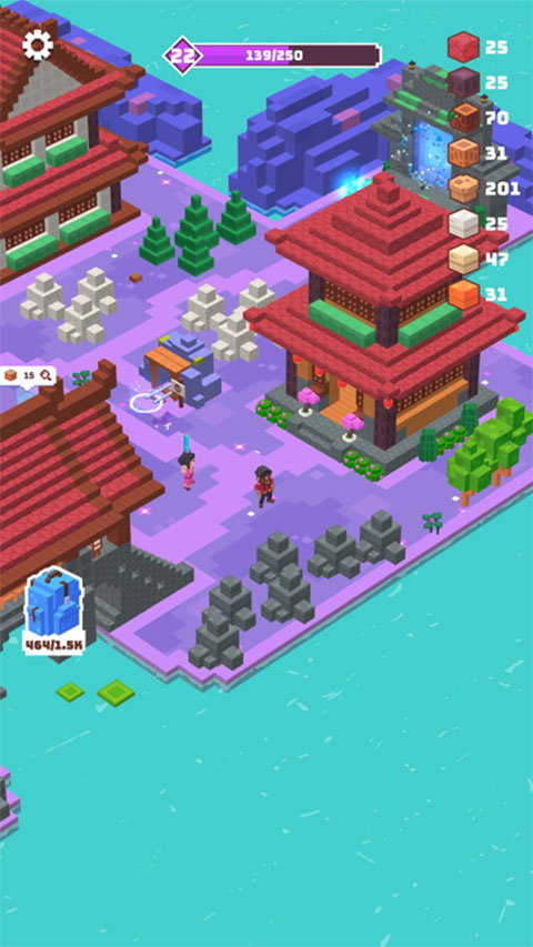 建造山谷