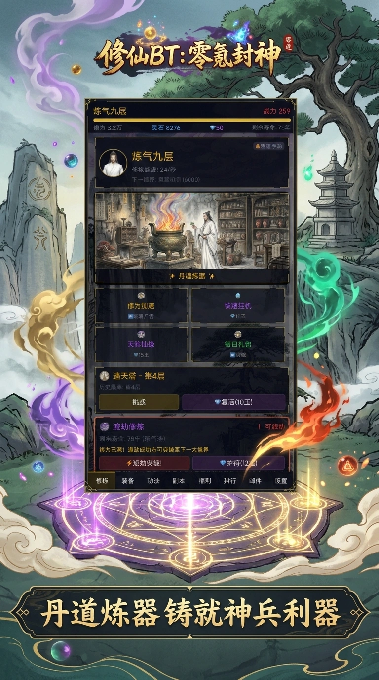 修仙BT：零氪封神