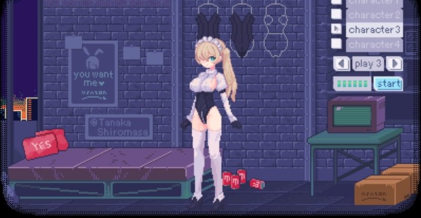 像素兔女郎