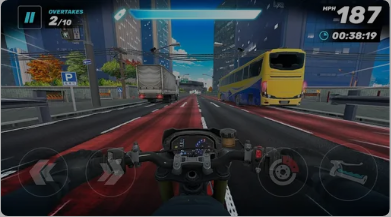 公路摩托冲刺