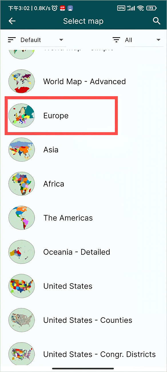 mapchart