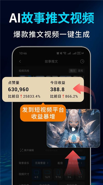 Deep故事推文ai