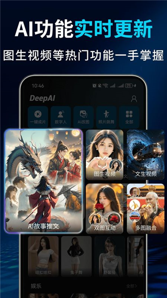Deep故事推文ai