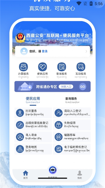 西藏公安政务服务平台