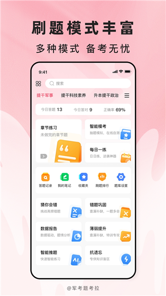 军考题考拉