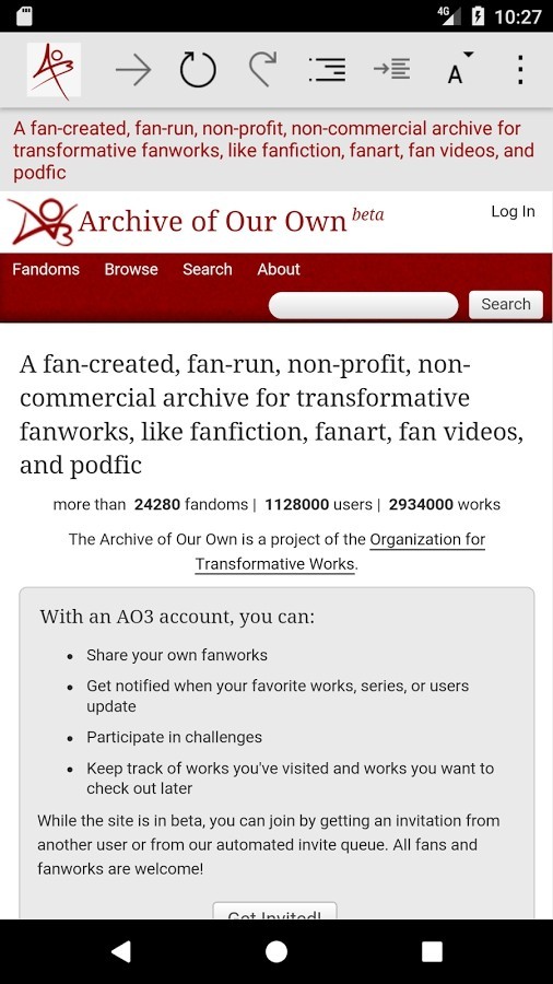AO3阅读器