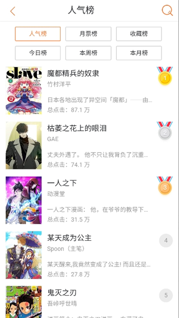 六漫画免费版